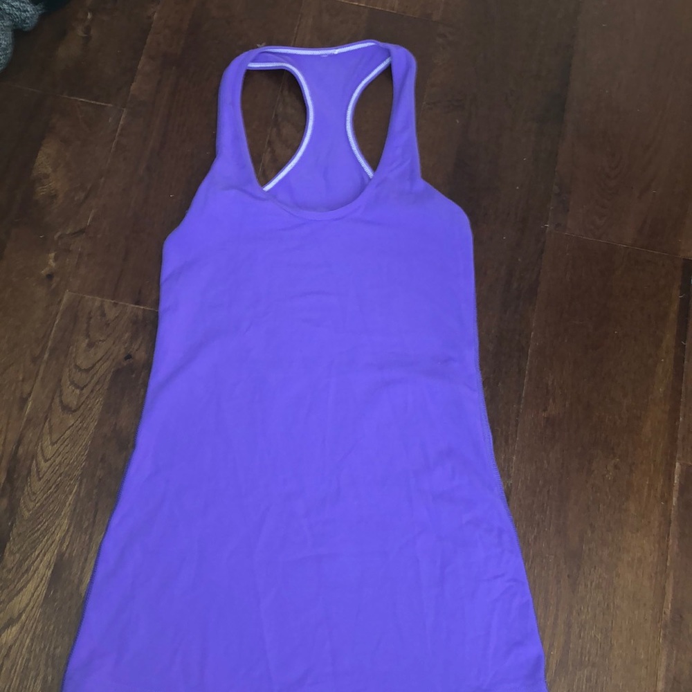 lululemon purple Cool Racerback workout top